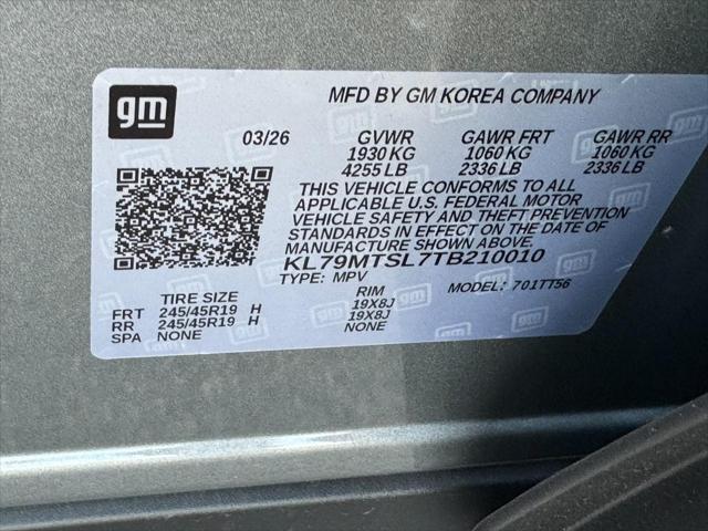 2026 Chevrolet TrailBlazer FWD RS