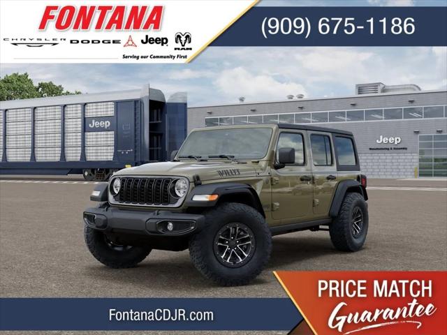 2026 Jeep Wrangler 4-Door Willys 4x4 for sale in Fontana, CA