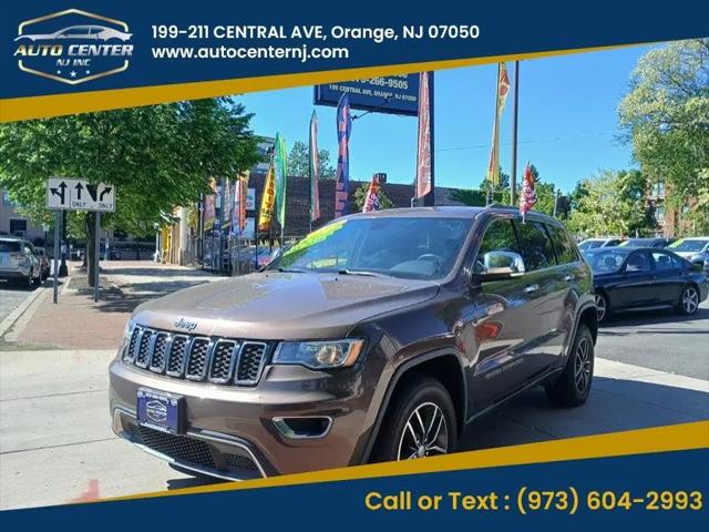 2018 Jeep Grand Cherokee Limited 4x4 for sale in Orange, NJ