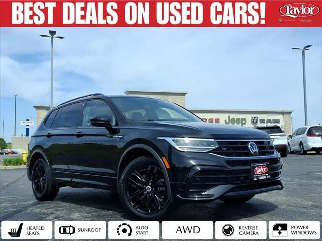 2022 Volkswagen Tiguan 2.0T SE R-Line Black for sale in Bourbannais, IL