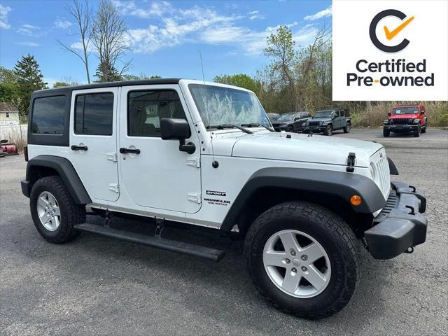2017 Jeep Wrangler Unlimited Sport 4x4 for sale in Webster, NY