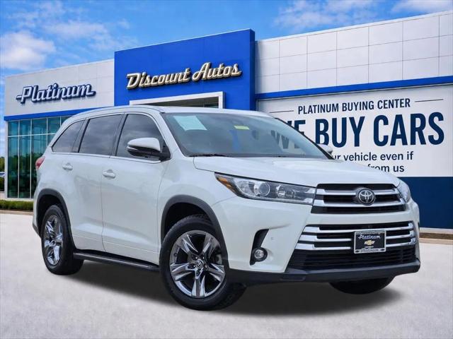 2019 Toyota Highlander Limited Platinum for sale in Terrell, TX