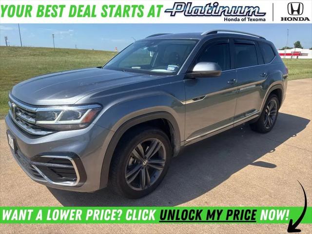 2022 Volkswagen Atlas 3.6L V6 SEL R-Line for sale in Denison, TX