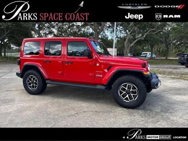 2024 Jeep Wrangler 4-Door Sahara 4x4 for sale in Titusville, FL