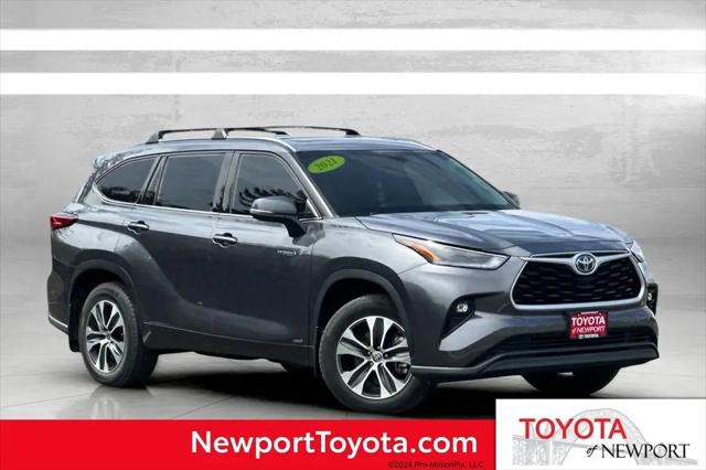 2021 Toyota Highlander Hybrid XLE for sale in Newport, OR