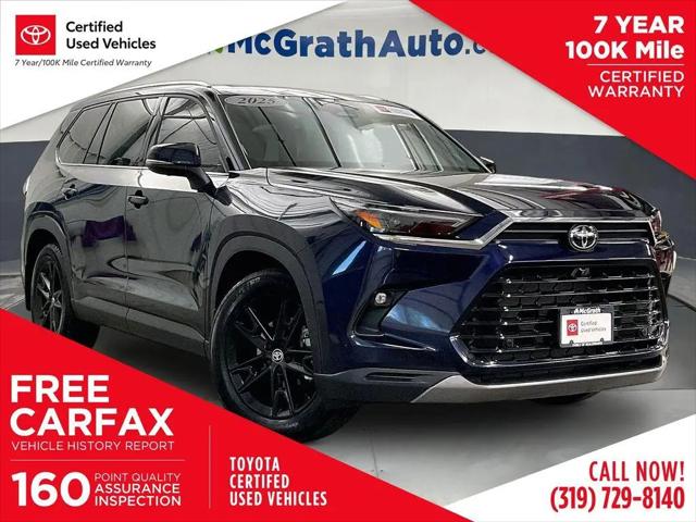 2025 Toyota Grand Highlander Platinum for sale in Iowa City, IA