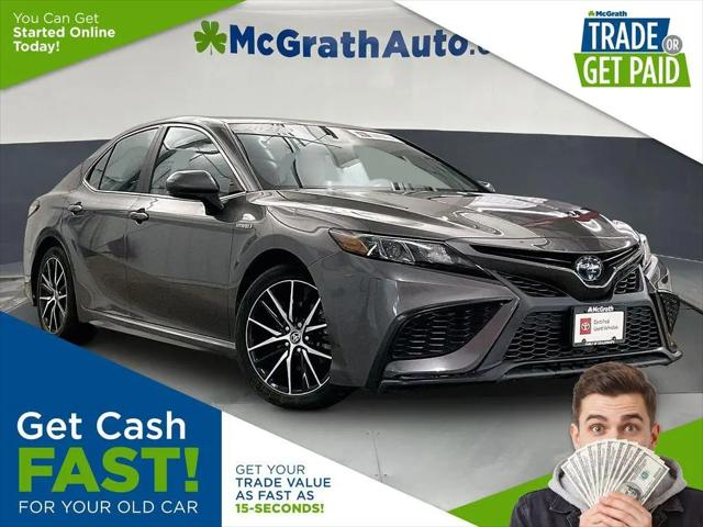 2021 Toyota Camry Hybrid SE for sale in Iowa City, IA