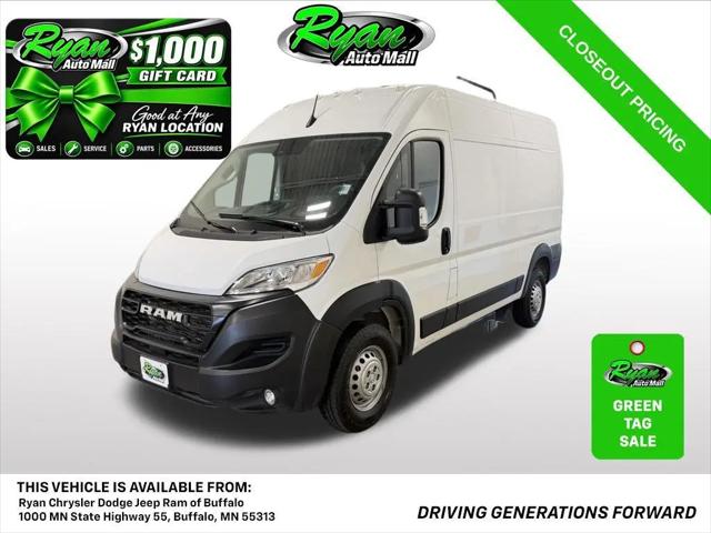 2025 Ram ProMaster 2500 Cargo Van Tradesman High Roof 136" WB w/Pass Seat for sale in Buffalo, MN