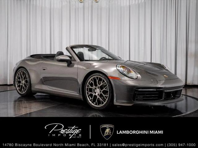2020 Porsche 911 Carrera 4S Cabriolet for sale in Miami, FL
