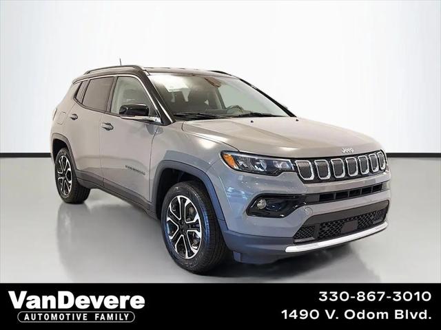 2022 Jeep Compass Limited 4x4 for sale in Akron, OH