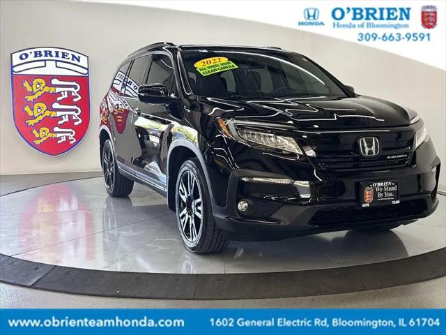 2022 Honda Pilot AWD Black Edition for sale in Bloomington, IL