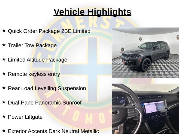 2026 Jeep Grand Cherokee GRAND CHEROKEE LIMITED 4X4 2026 Jeep Grand Cherokee GRAND CHEROKEE LIMITED 4X4