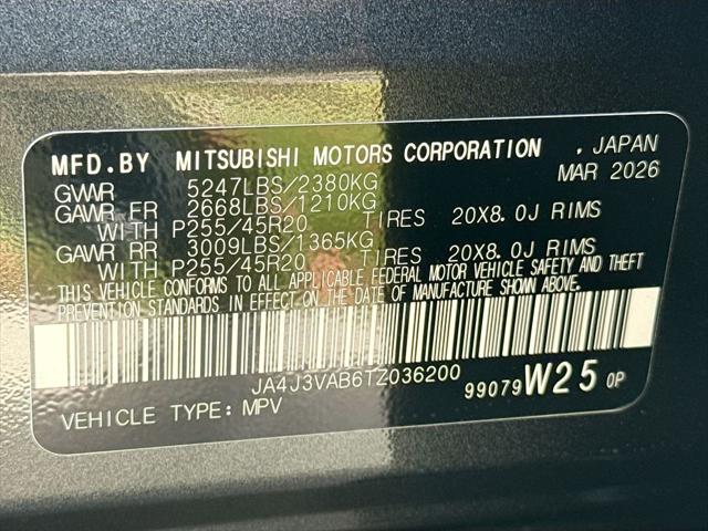 2026 Mitsubishi Outlander LE 1.5T 2WD