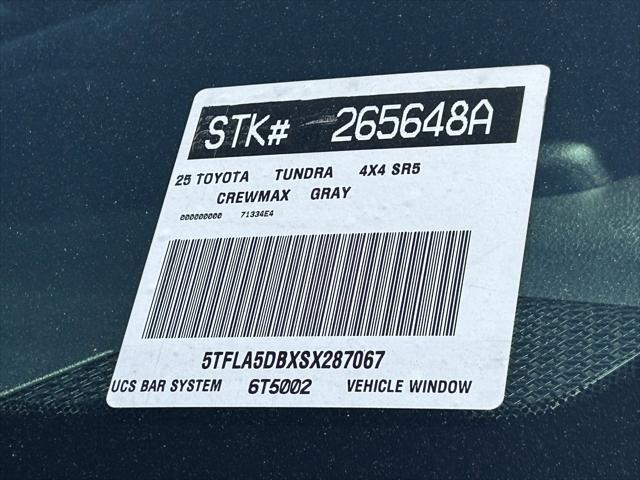 2025 Toyota Tundra SR5