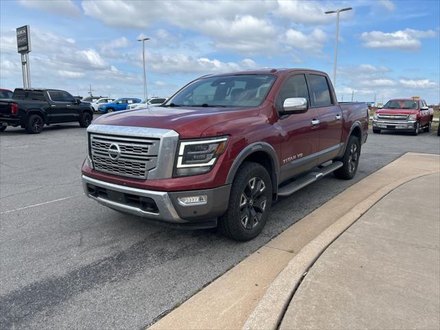 2020 Nissan Titan Crew Cab Platinum Reserve 4x4 for sale in Lawton, OK