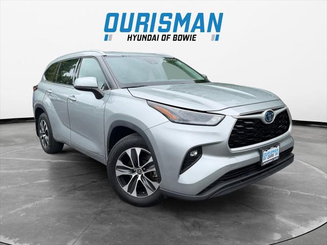 2022 Toyota Highlander Hybrid XLE for sale in Bowie, MD