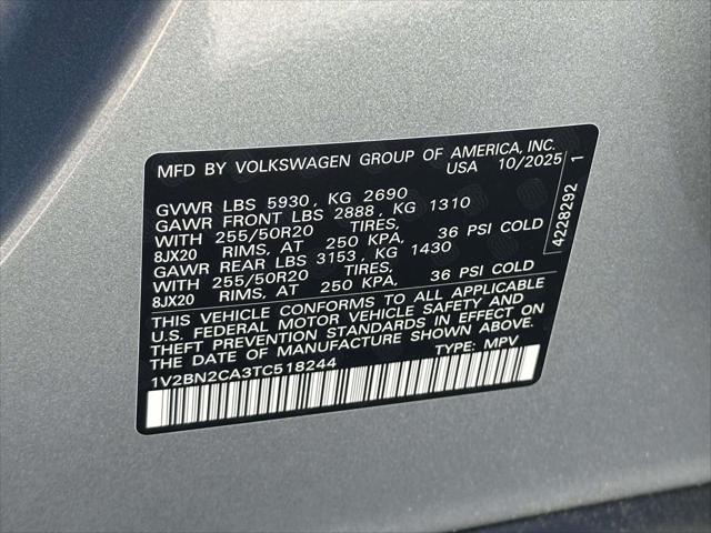 2026 Volkswagen Atlas SEL