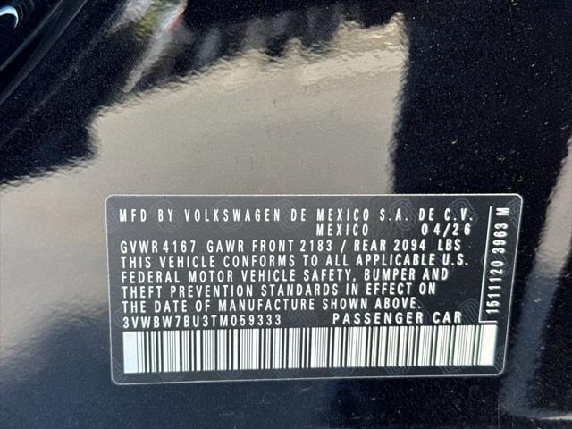 2026 Volkswagen Jetta Sport