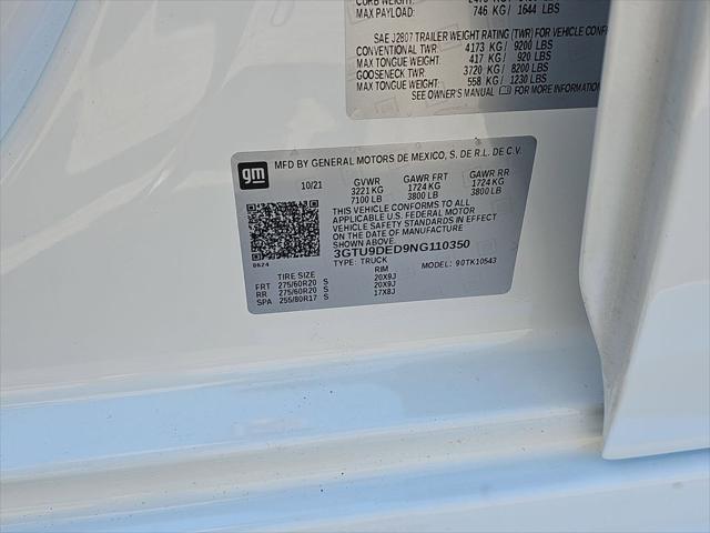 2022 GMC Sierra 1500 Limited 4WD Crew Cab Short Box SLT