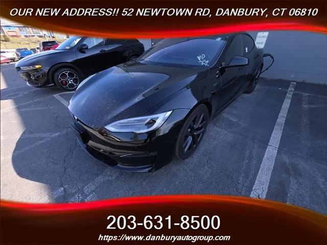 2021 Tesla Model S Plaid Tri Motor All-Wheel Drive for sale in DANBURY, CT