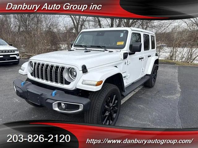 2024 Jeep Wrangler 4xe Sahara 4xe for sale in DANBURY, CT