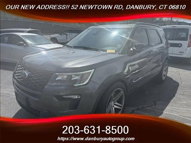2018 Ford Explorer Sport for sale in DANBURY, CT