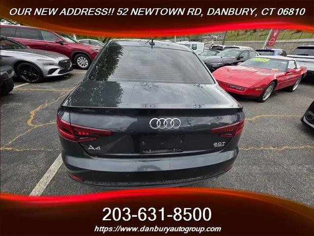 2018 Audi A4 2.0T Premium