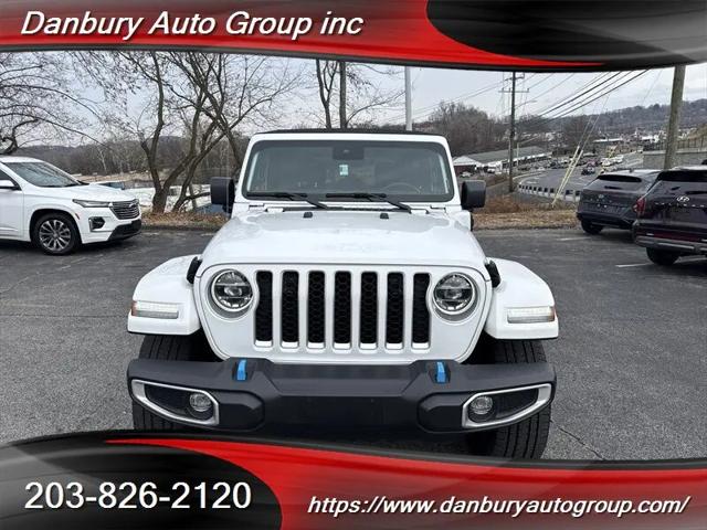 2022 Jeep Wrangler 4xe Unlimited Sahara 4x4 for sale in DANBURY, CT
