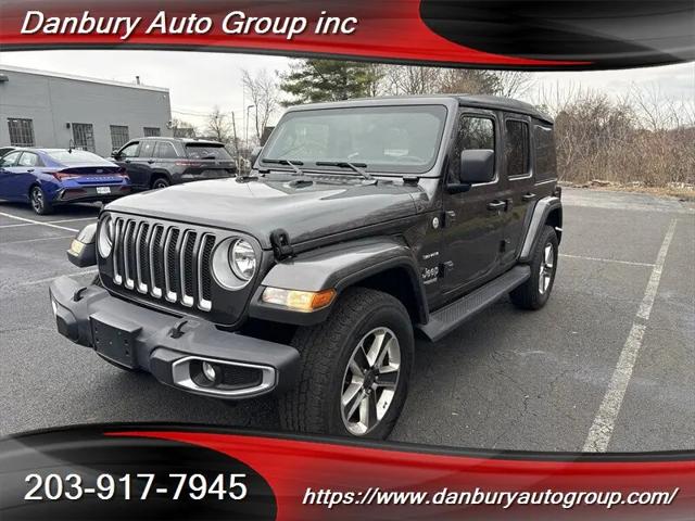 2022 Jeep Wrangler Unlimited Sahara for sale in DANBURY, CT
