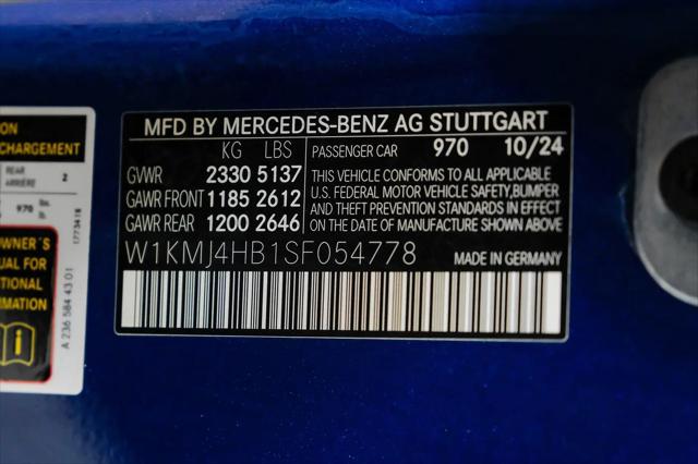2025 Mercedes-Benz E-CLASS E 300 4MATIC