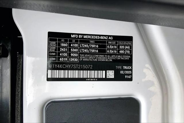 2025 Mercedes-Benz Sprinter 2500 High Roof 4-Cyl Diesel
