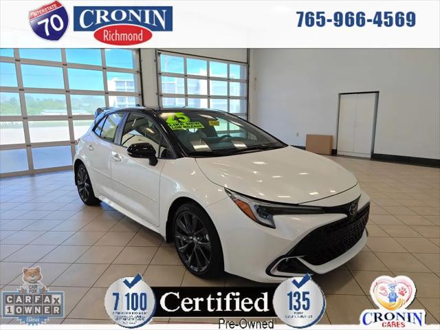 2025 Toyota Corolla XSE for sale near Richmond, IN