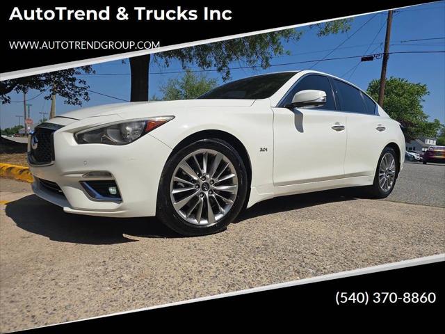 2018 INFINITI Q50 3.0t LUXE for sale in Fredricksburg, VA