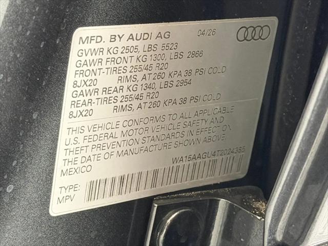 2026 Audi Q5 Premium Plus TFSI quattro S tronic