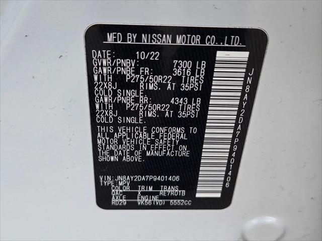 2023 Nissan Armada Platinum 2WD