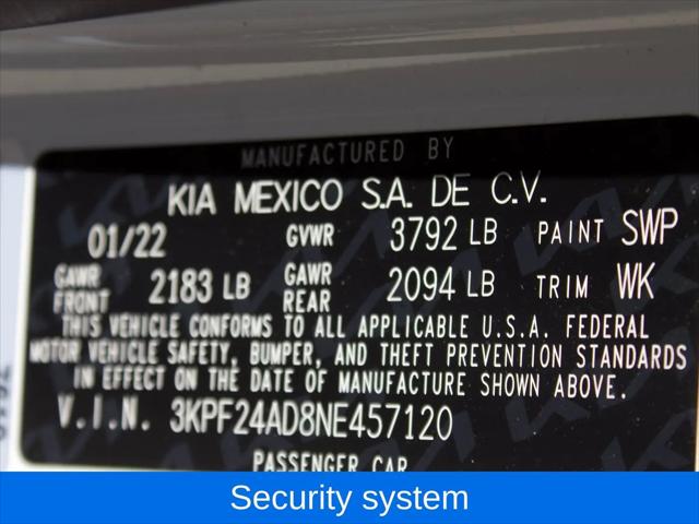 2022 Kia Forte LXS
