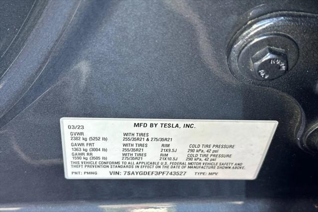 2023 Tesla Model Y Performance Dual Motor All-Wheel Drive