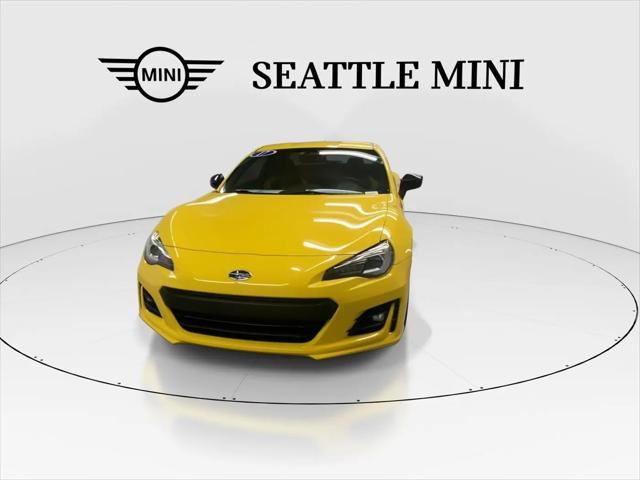 2017 Subaru BRZ Series. Yellow