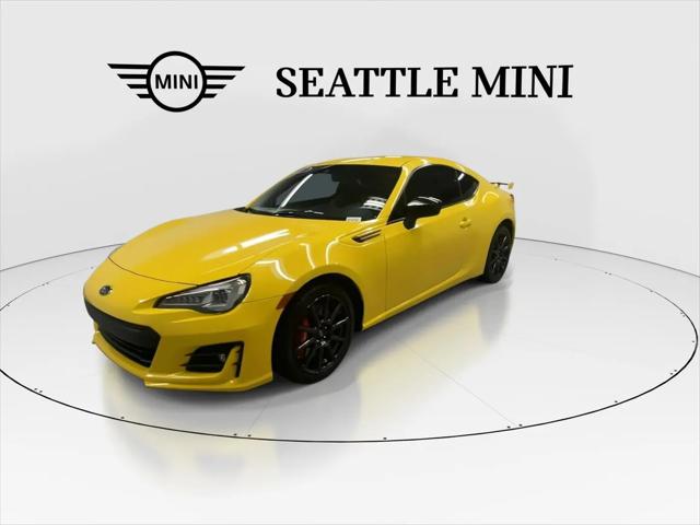 2017 Subaru BRZ Series. Yellow