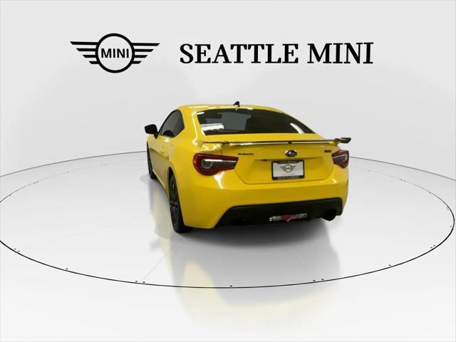 2017 Subaru BRZ Series. Yellow
