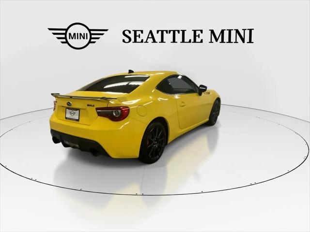 2017 Subaru BRZ Series. Yellow