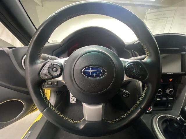 2017 Subaru BRZ Series. Yellow