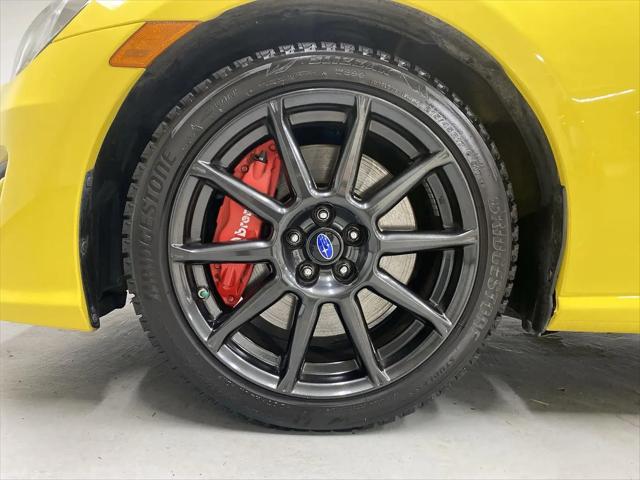 2017 Subaru BRZ Series. Yellow