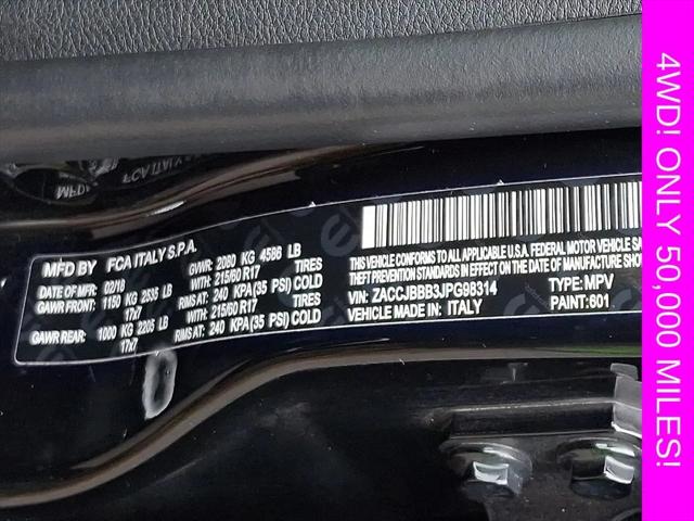2018 Jeep Renegade Latitude 4x4