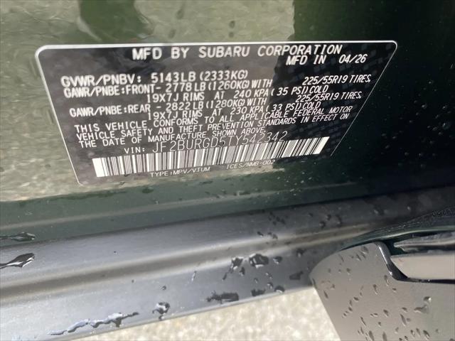 2026 Subaru Outback Limited XT
