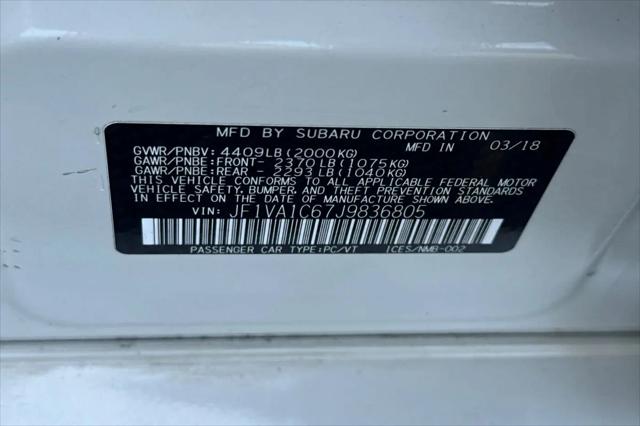 2018 Subaru WRX Premium