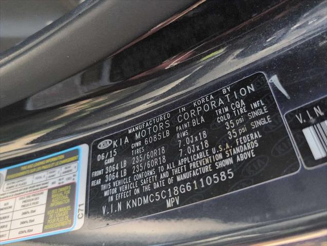 2016 Kia Sedona SX