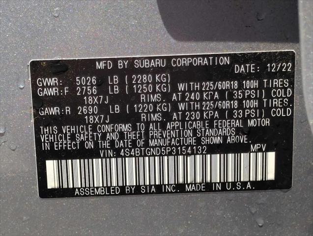 2023 Subaru Outback Limited XT