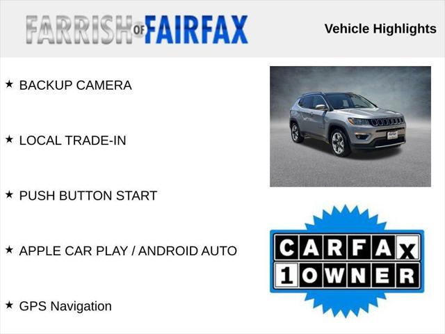 2019 Jeep Compass Limited FWD 2019 Jeep Compass Limited FWD