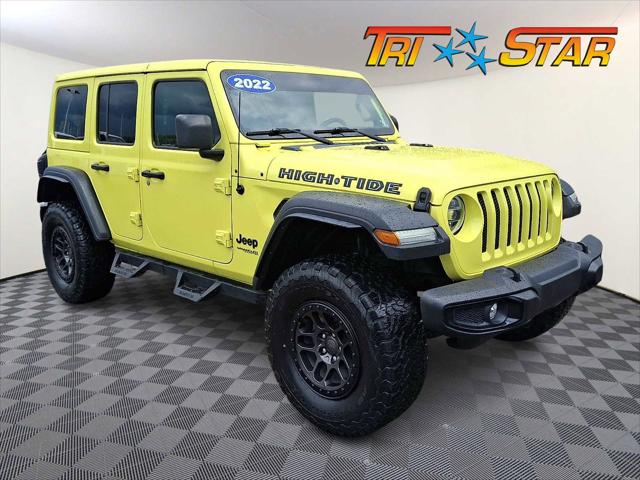 2022 Jeep Wrangler Unlimited High Tide 4x4 2022 Jeep Wrangler Unlimited High Tide 4x4